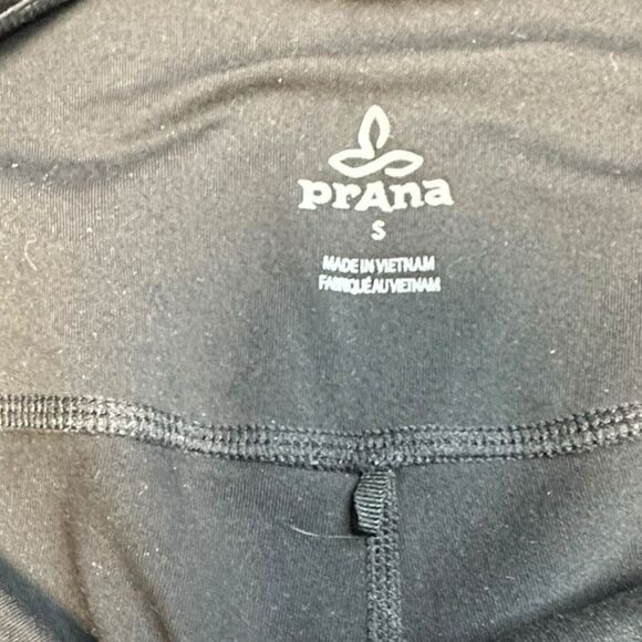 PRANA Women’s Black Momento Yoga Capri Legging Size Small - Picture 7 of 8